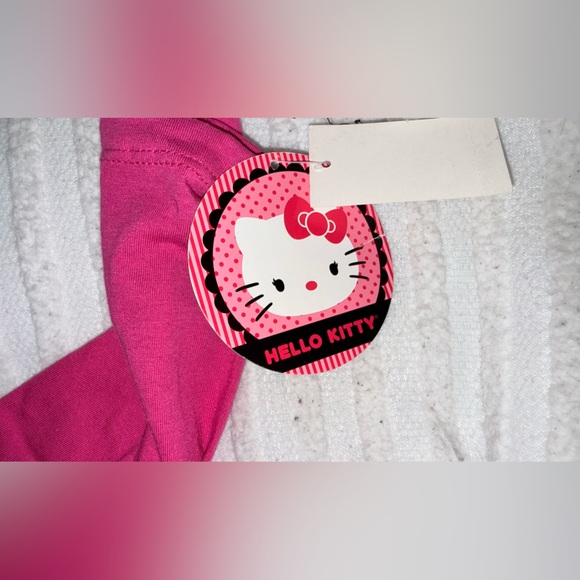 NWT’s Hello Kitty Black and Pink Junior Kids Long Sleeve Shirt (2012) - Picture 7 of 7